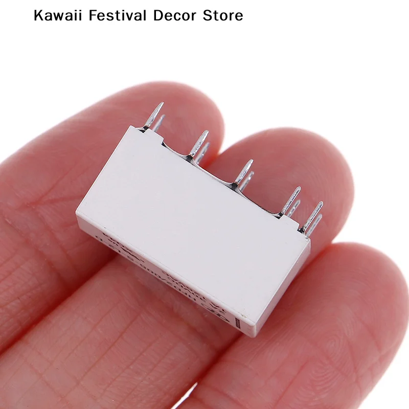 【K】1PCS Micro 5V Coil Bistable Latching Relay DPDT 30VDC 2A 1A 125VAC HFD2/005-S-L2-D Realy