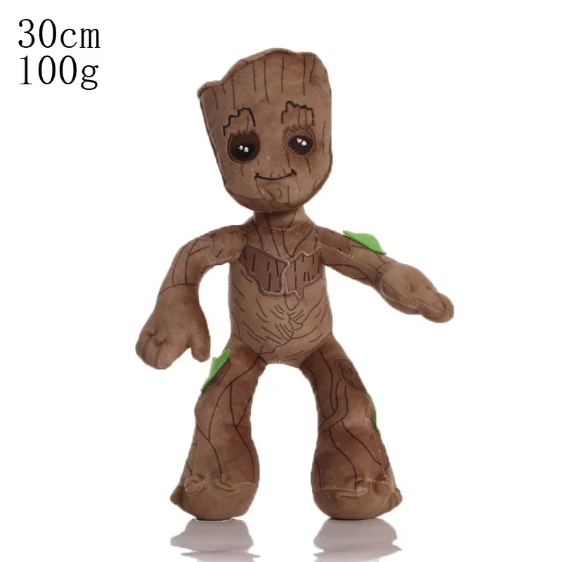 Groot Spider ManDoll Tree Man Parallel UniverseChildren's Plush Toys Doll Model Children's Day Gift Ragdoll Cute Doll