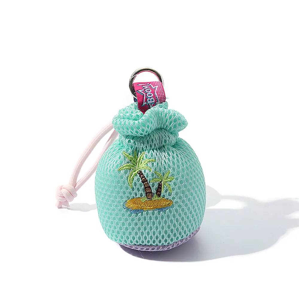 New Ins Style Coconut Tree Bucket Bag Pendant, Available in 3 Colors, Backpack Decoration with Lanyard, Keychain Accessory, Girls' Coin Purse, Lipstick Bag, Jewelry Storage Pouch, Outdoor Portable Small Bag, Bluetooth Earphone Protective Case Pendant view 5