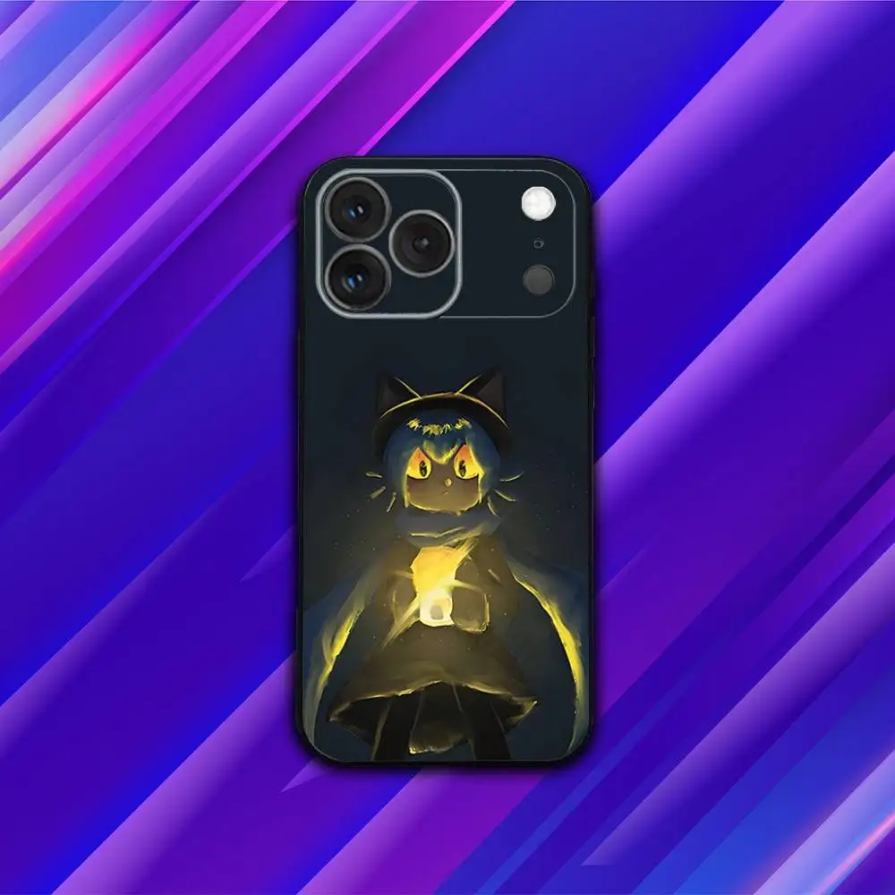O-One Game Shot N-Niko Phone Case For iPhone 17,16,15,14,13,12,11,Pro,Max,Plus,X,XS,SE4,E,Mini,Soft Black Case - view 5