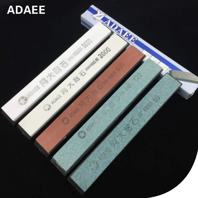 

Adaee 5 PCS Set Durable Kitchen Knife Whetstone For DMD And Ruixin Fixed Angle Sharpener Size 150*20*5mm