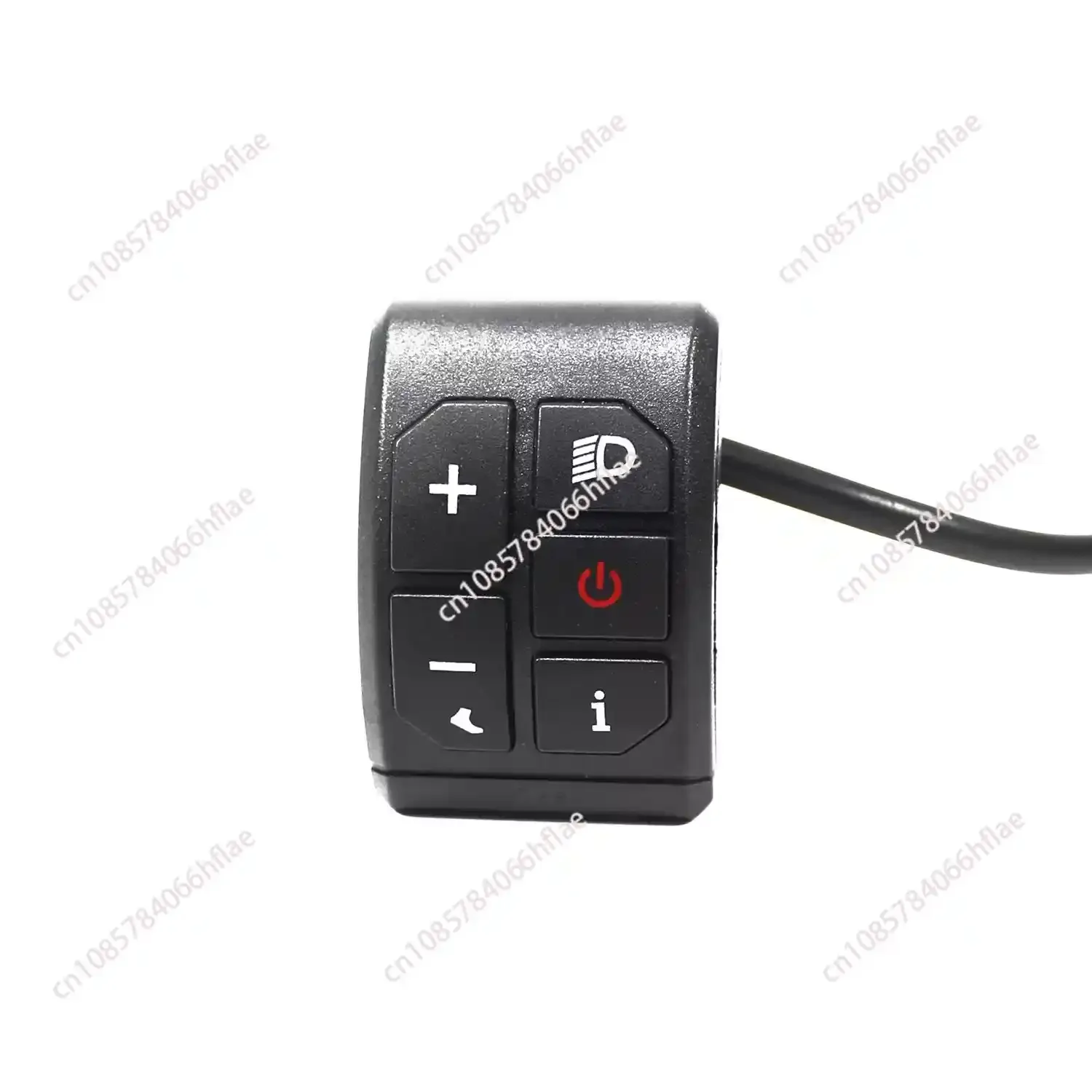 4 Inch E-Bike LCD Meter, 24V-72V NFC Control Display, Speed Odometer & Battery Gauge with Light Sensor 5