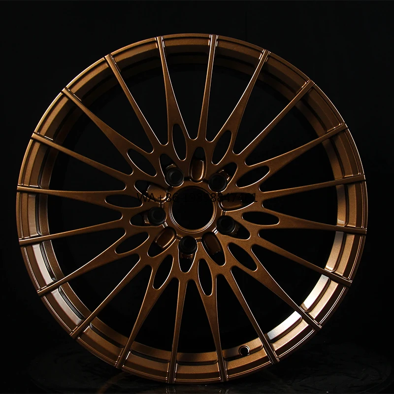 

Новые кованые алюминиевые диски RWE Dark Bronze Multi-spoke Mesh с универсальной совместимостью, 18-21 дюйм