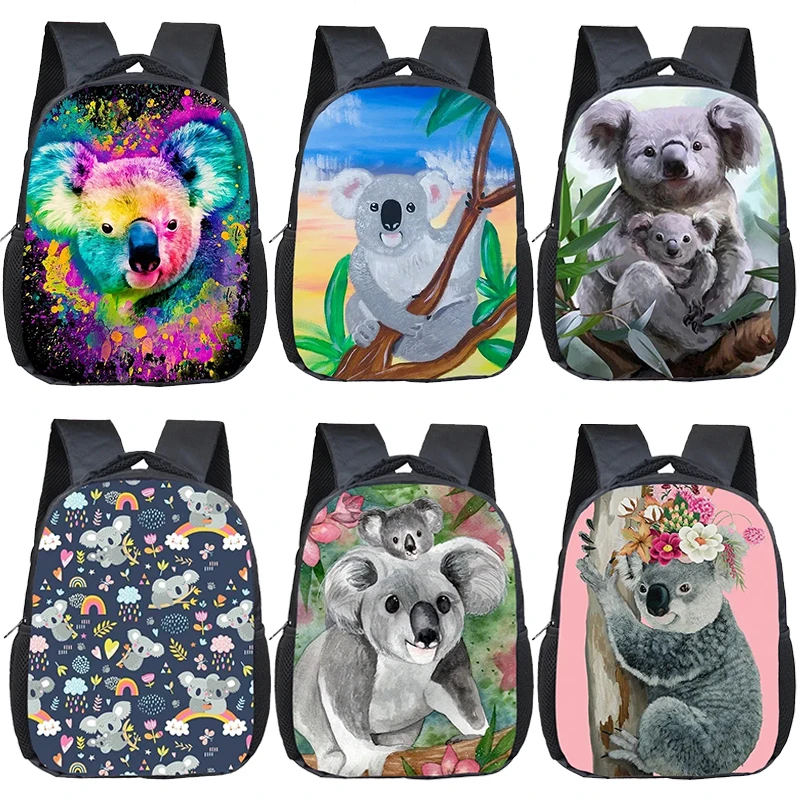 Kawaii Animal Koala Backpack Children School Bags Kids Kindergarten BookBag Baby Toddler Bag Boys Girls School Backpacks Gift