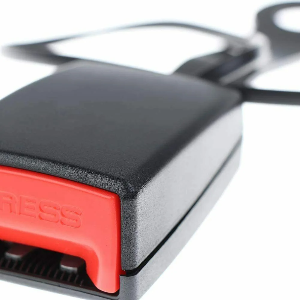 العالمي 173 مللي متر مقعد السيارة حزام قفل كامة سلامة حزام الأمان مشبك كليب المقبس موسع التوصيل غطاء حزام الأمان مقعد الحشو مشبك #4