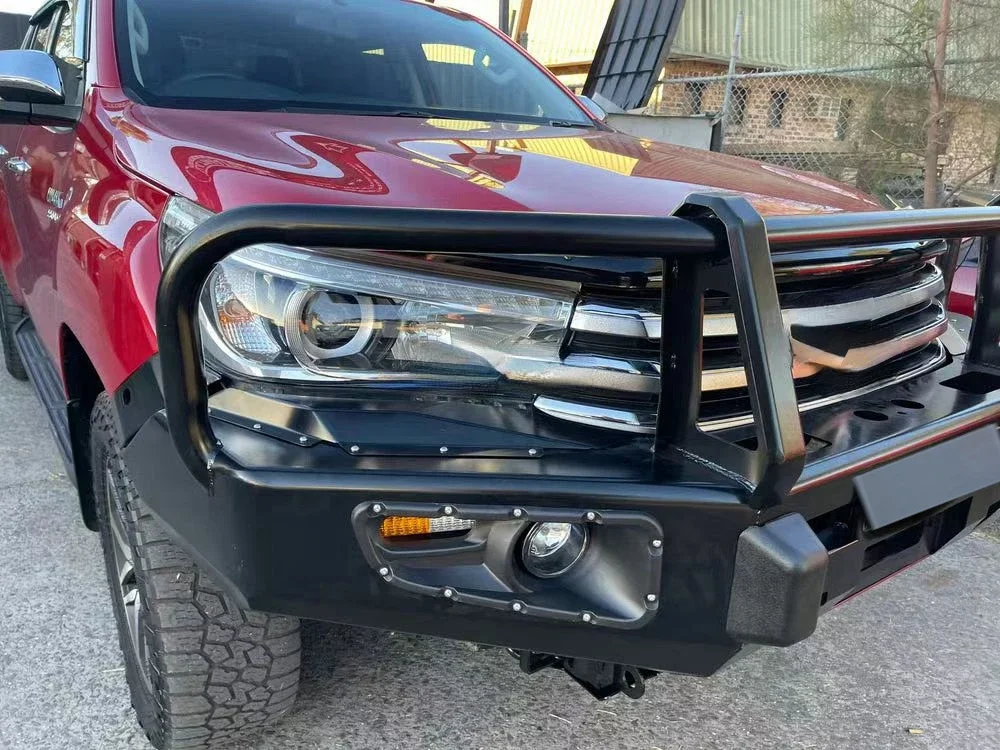 Manx4 Hilux Bull Bar Steel Front Bumper For  Revo 16-18 Eighth Generation