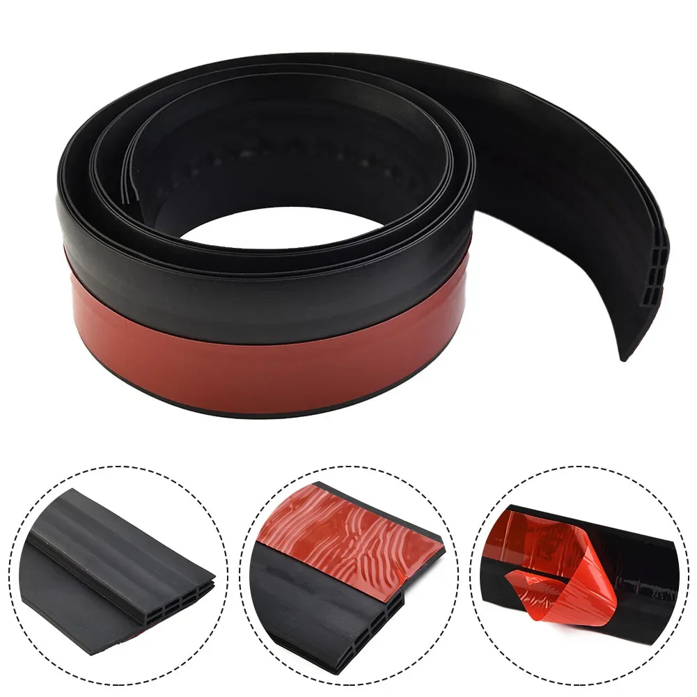 1M Waterproof Seal Strip Windbreak Stopper Door Bottom Guard Door Draft Excluder Strip Tape Bottom Seal Stopper Door Hardware