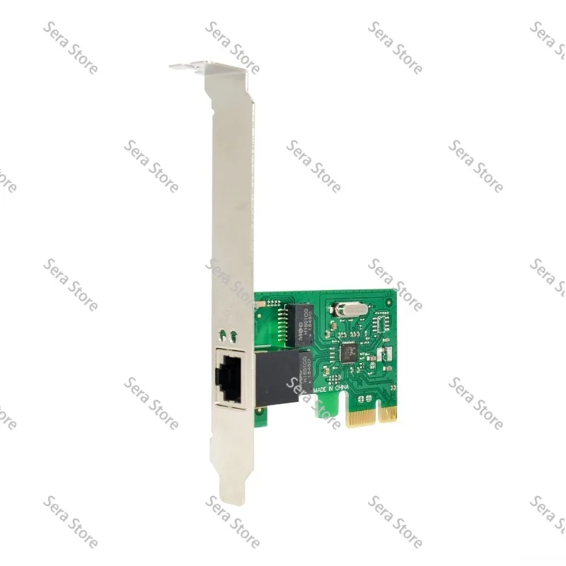 for SUNWEIT ST7377 PCIe x1 Network Interface Card with RTL8111F Chipset Dual RJ45 Gigabit Ethernet Ports High Speed Copper