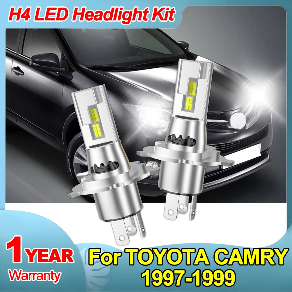 

Для Toyota Camry 1997-1999 обновленные лампочки H4/9003/HB2 20000LM ультра-ящкий 6000K белый комплект для переоборудования IP68 водонепроницаемый