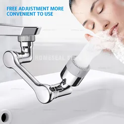 1080 ° Draaibare Kraan Extender Beluchter Universele Kraan Bubbler Anti Splash Filter Besparing Water Mondstuk Voor Keuken