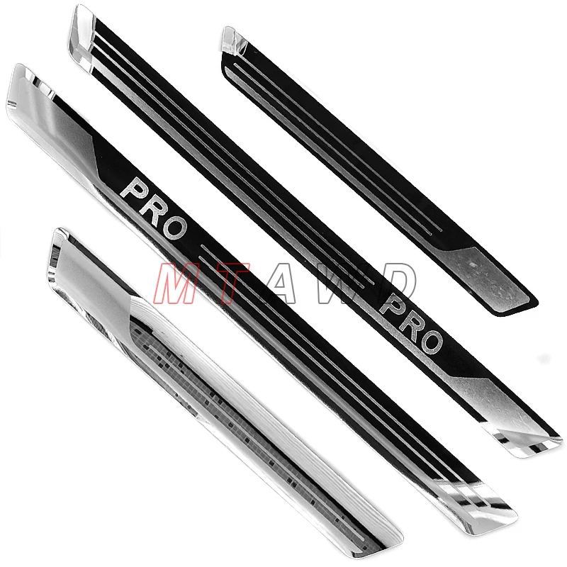 For Volkswagen VW ID.7 ID7 PRO Accessory 2023 2024 2025 Stainless Chrome Car Door Sill Scuff Plate Cover Guard Pedal Pad Styling