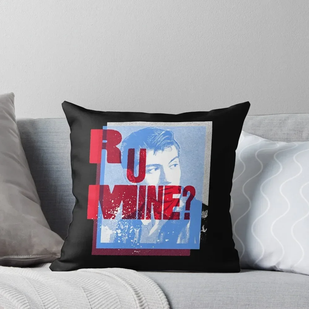 Gift For Everyone R U Mine Beautiful Model Vintage Photograp Throw Pillow Cushion Cover Set Pillowcases Sofa Cushions Pillow