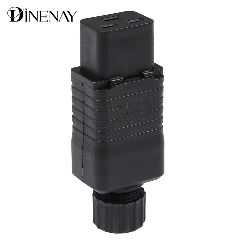 Picture 6: IEC 320 C19 AC socket,C19 female socket,IEC C19 plug,16A 110-250V plug socket