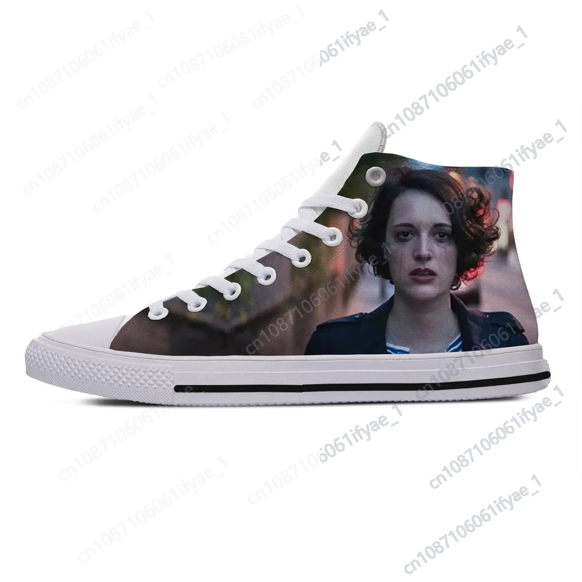 

Hot Cool Fashion Funny New Summer Sneakers Casual Shoes Men Women Fleabag Phoebe Waller-Bridge Fashion High Help Board Shoes