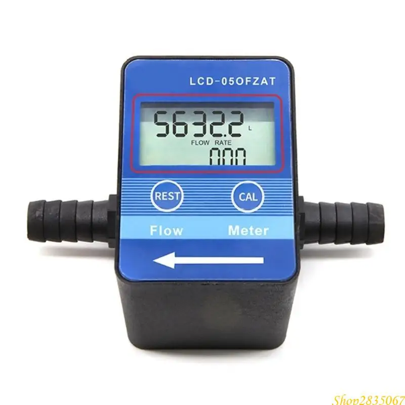 عداد السوائل 30-1200L/H أجهزة استشعار التدفق DN10 أجهزة استشعار تأثير القاعة جهاز قياس تدفق زيت الماء أداة قياس التدفق 831F #2