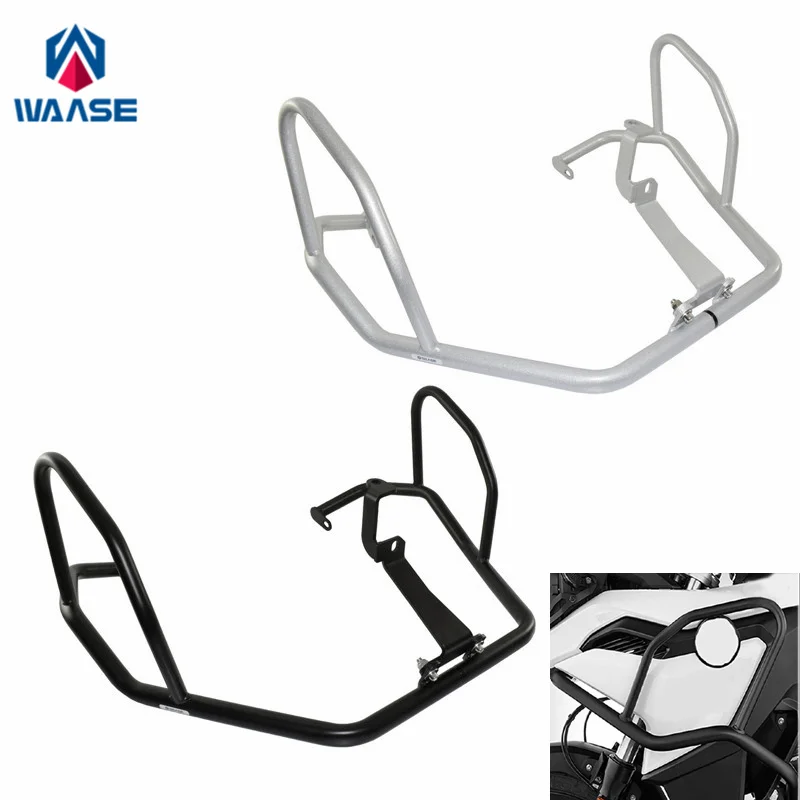 

waase For BMW F750GS F850GS 2018 2019 2020 2021 Crash Bar Engine Bumper Guard Stunt Cage Anti-collision Frame Protector