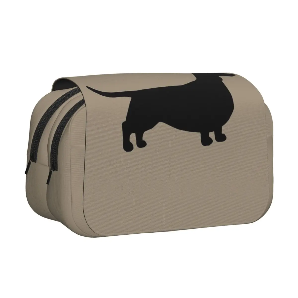 

Dachshund Dog Pencil Cases Pencil Pouch Hard Shell Leather Big Capacity Pen Box Pencil Bag for Studen School