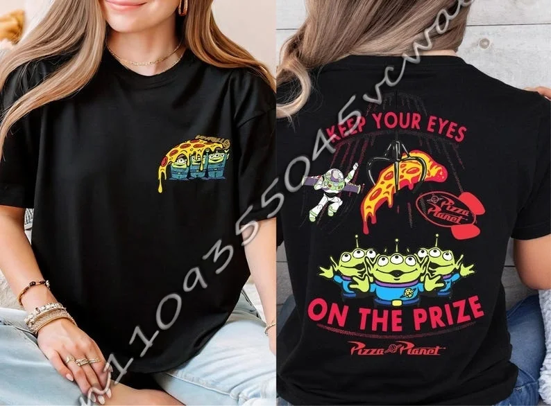 

Новая летняя футболка для беременных женщин серии Disney Toy Story: Alien Theme 2026 года для взрослых и детей