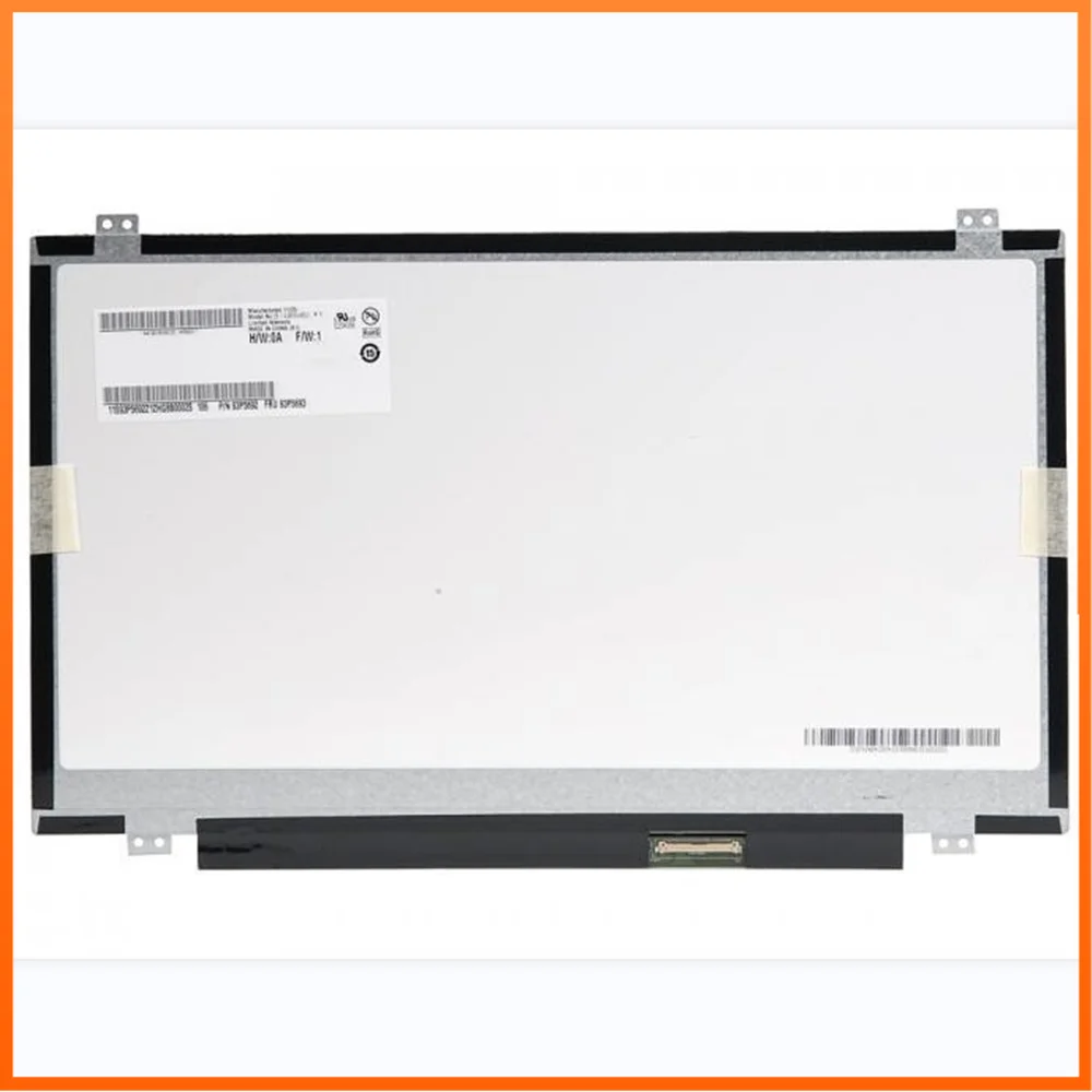 

HB140WH1-505 Fit HB140WH1 505 14 Inch LED LCD Touch Screen HD 1366*768 LVDS EDP 40Pin Laptop Replacement Display Slim Panel