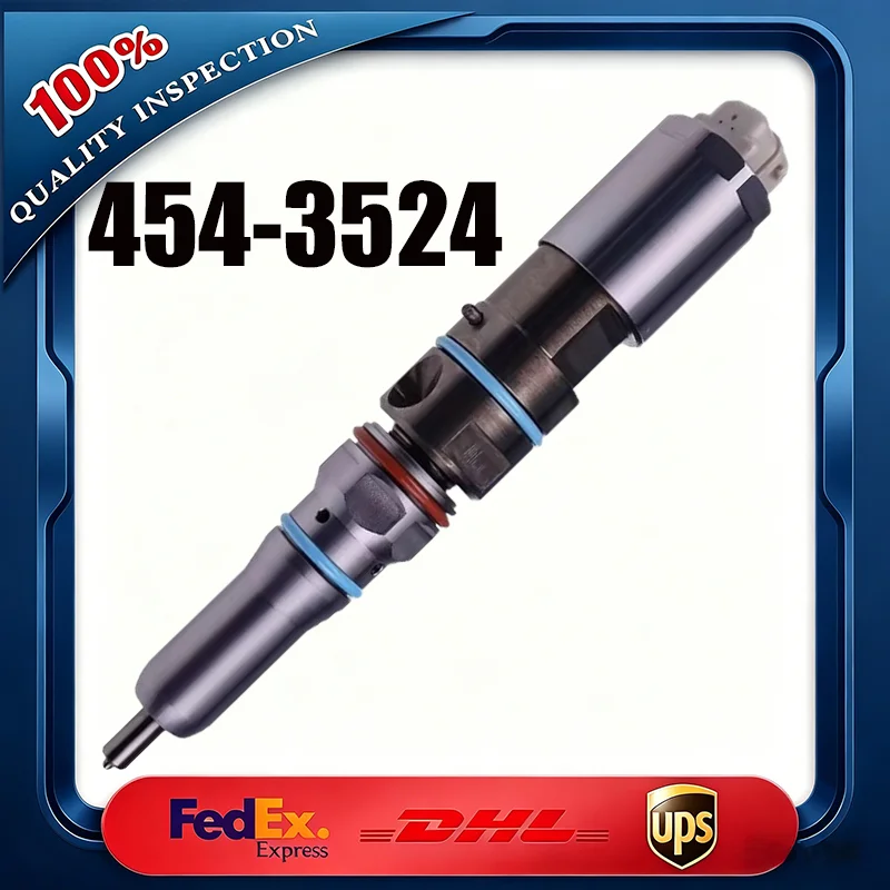 

1pc 454-3524 20R-5076 Common Rail Fuel Injector 4543524 20R5076 for Caterpillar CAT Engine C9.3 336E Excavator