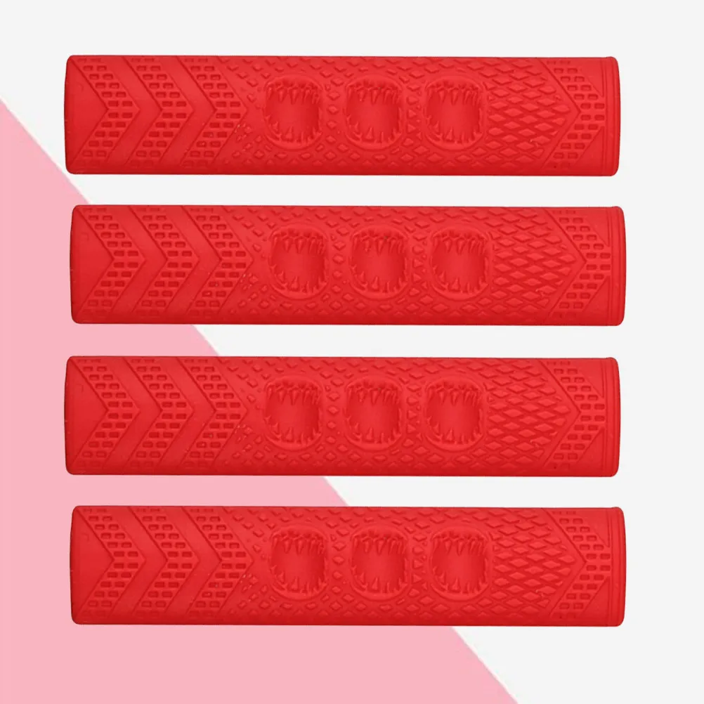 

4Pcs Silicone Brake Handle Cover for Road Mountain Bike Ergonomic Anti-Slip Shock Absorbing Lever Grip Protector Cycling