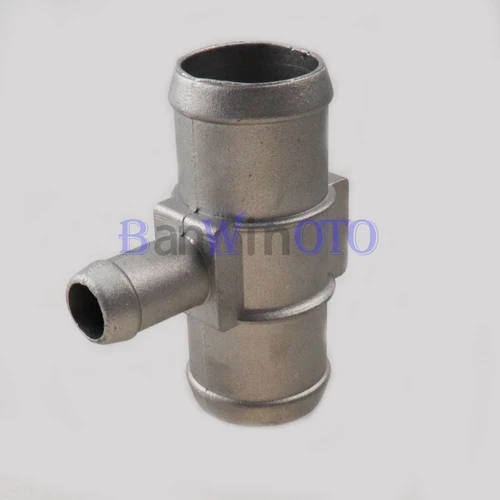 N N 90692901   Conector de manguera de refrigerante para radiador de motor de aluminio, tubo calentador de salida de agua apto para Audi A3 A4 A5 A6 A8 TT VW Passat Golf