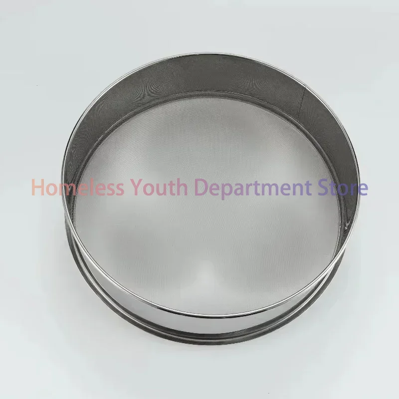 غربال أوتوماتيكي كهربائي 40 سم، غربال معالجة دقيق من الفولاذ المقاوم للصدأ، آلة غربال تهتز