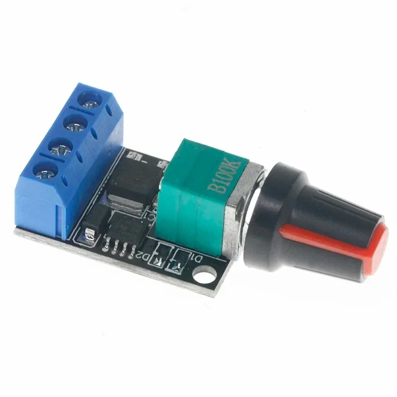 5V 12V 10A Voltage Regulator PWM DC Motor Speed Controller Governor Stepless Speed Regulator LED Dimmer Power Controller - view 4