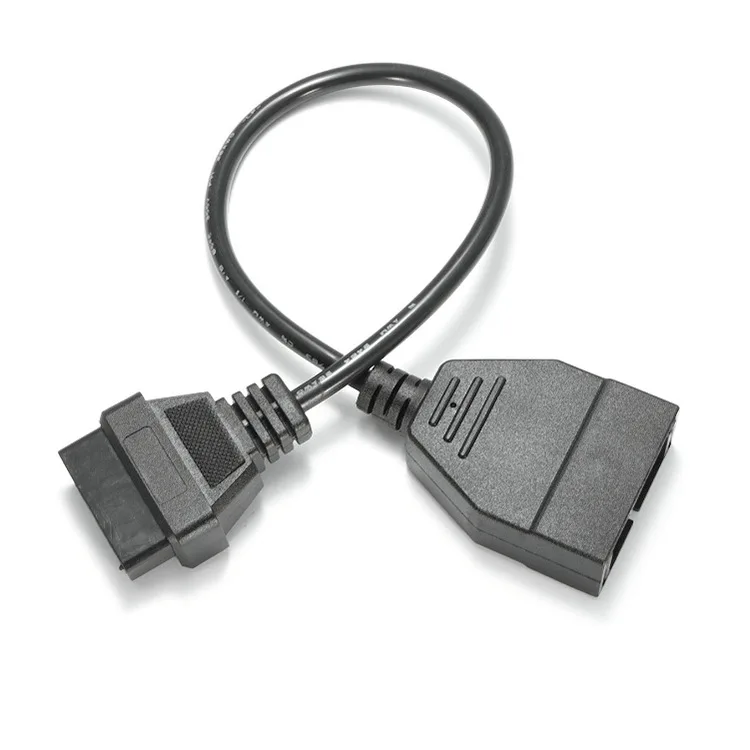 Imagem -05 - para gm 12 Pinos Conector Macho para Obd2 16 Pinos Fêmea Conector Obd Obd2 Extensão Cabo de Diagnóstico Obd1 Obd Cabo Obd2 Adaptador