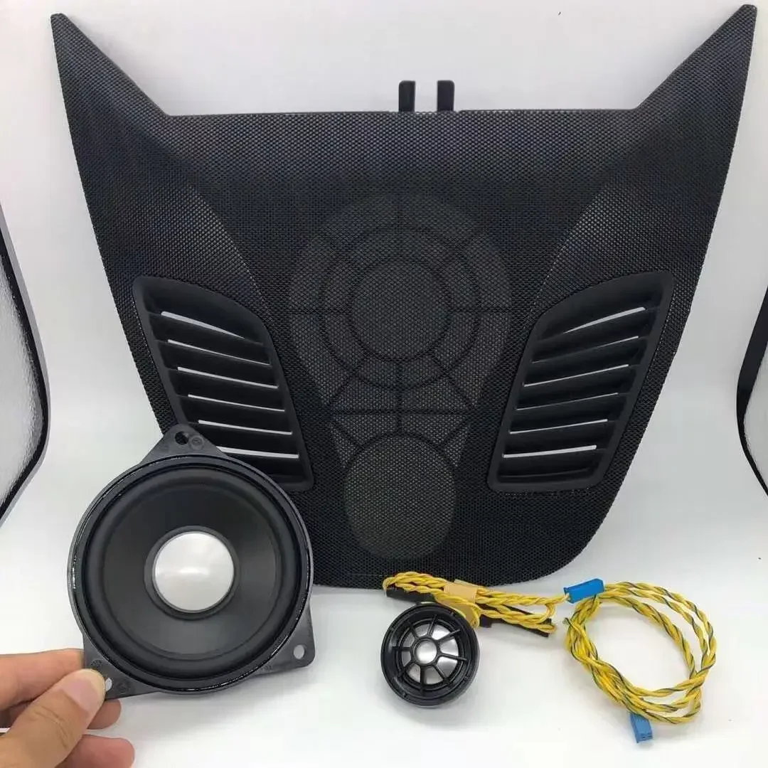 Dashboard Center Midrange Speaker Tweeter Cover Kit For Bmw G30 5 Series Car Stereo System Upgrade