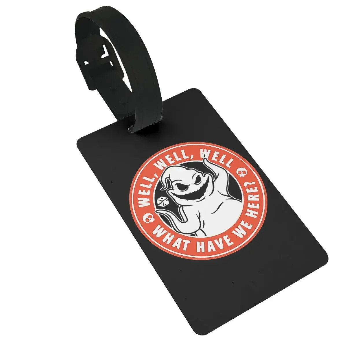 

Oogie Boogie Luggage Tags Suitcase Accessories Travel PVC Fashion Baggage Boarding Tag Portable Label Holder ID Name Address