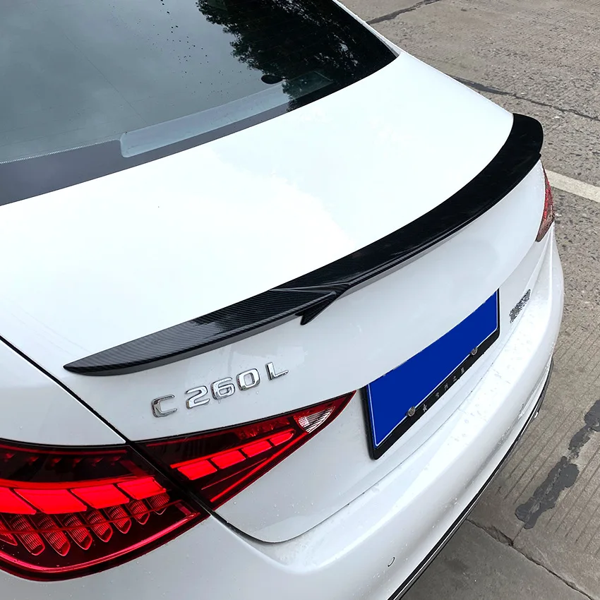 New Design High Quality Brabus Style For Mercedes C-class W206 C300 C300d C200 C200d C220d C180 C43 C63 AMG Spoiler 2021 To Up