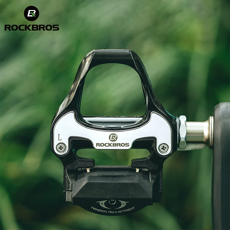 

Велосипедные педали ROCKBROS 9/16 с автоблокировкой, из алюминиевого сплава, 2 герметичных подшипника, SPD-SL, с 6 фиксирующими пластинами, аксессуары для велосипедов