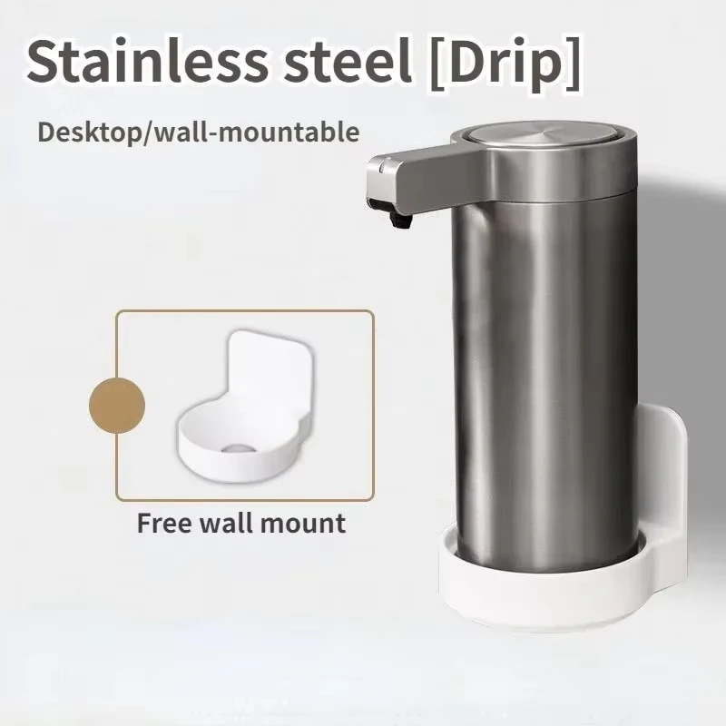 Silver Sensor Non-contact Liquid Soap Dispenser for Kitchen Automatic Washing Hand Machine Washer Shampoo Detergent Dispenser - Image 6