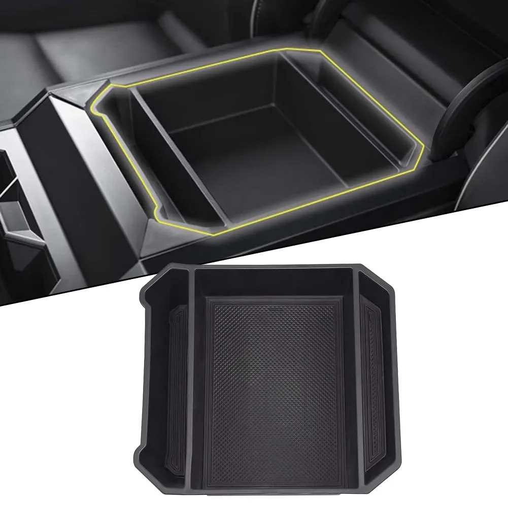 Armrest Box Installation 2024 Cybertruck Organizer Car Armrest Storage Anti-corrosion Direct Installation Left-hand Steering