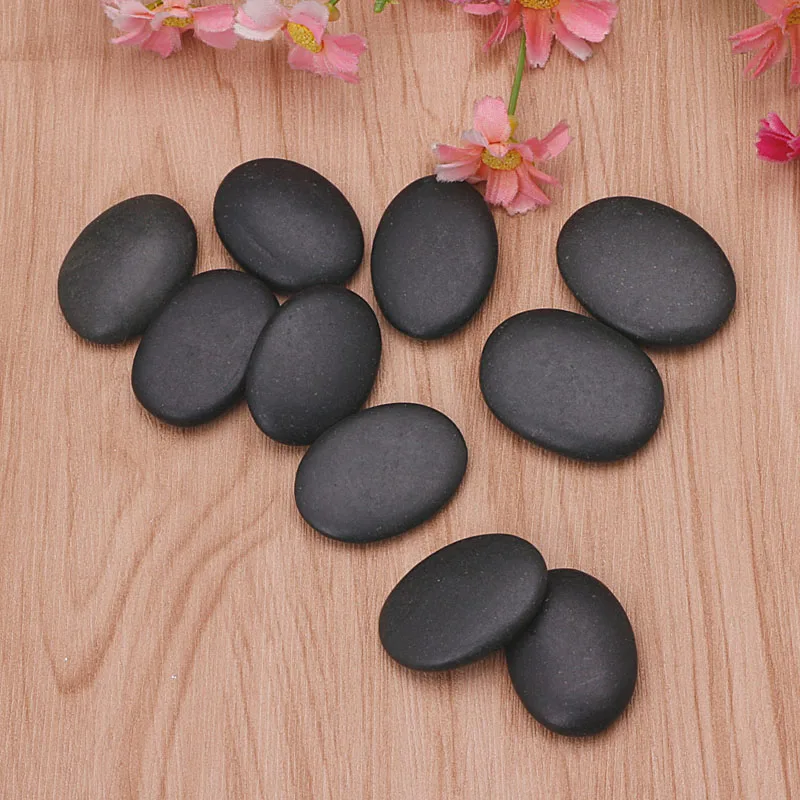 1Pc Hot Spa Rock Basalt Stone Beauty Stones Massage Lava Natural Stone