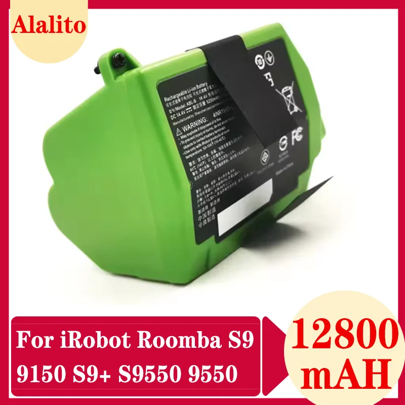 

Replacement Sweeper ABL-B Rechargeable Battery for iRobot Roomba S9 9150 S9+ S9550 9550 + S9 Plus S955020 S955880 Robot Vacuum