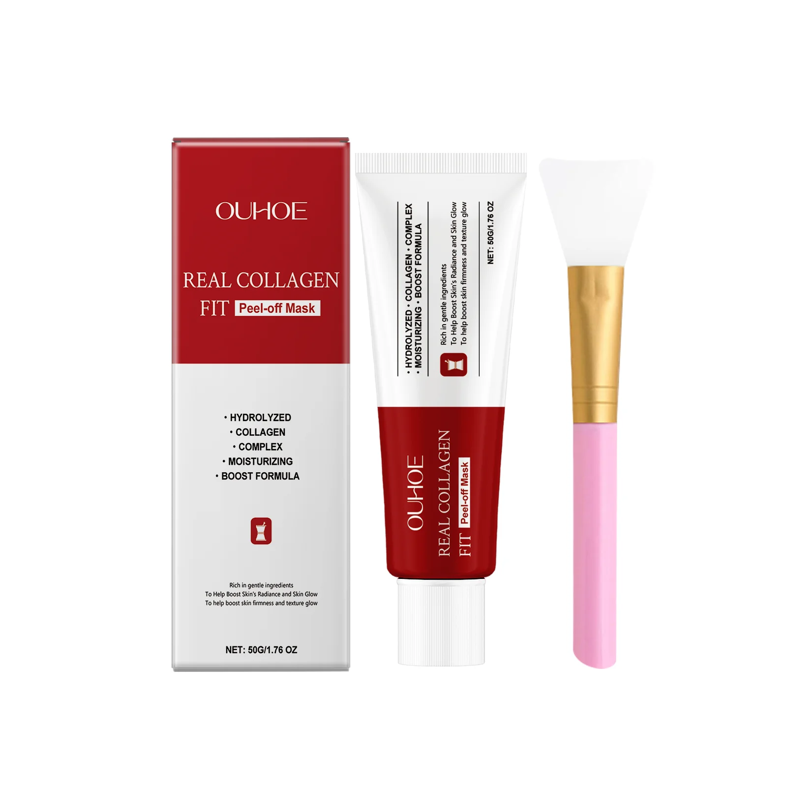 Отшелушивающая маска Real Collagen