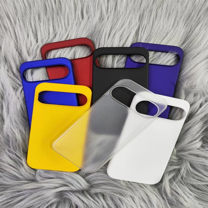 Simple Ultra-thin Matte Hard Phone Case For Google Pixel 8 7 6 9 Pro XL 8A 7A 6A 5A 5 4A 5G  Anti-fingerprint PC Back Case Cover