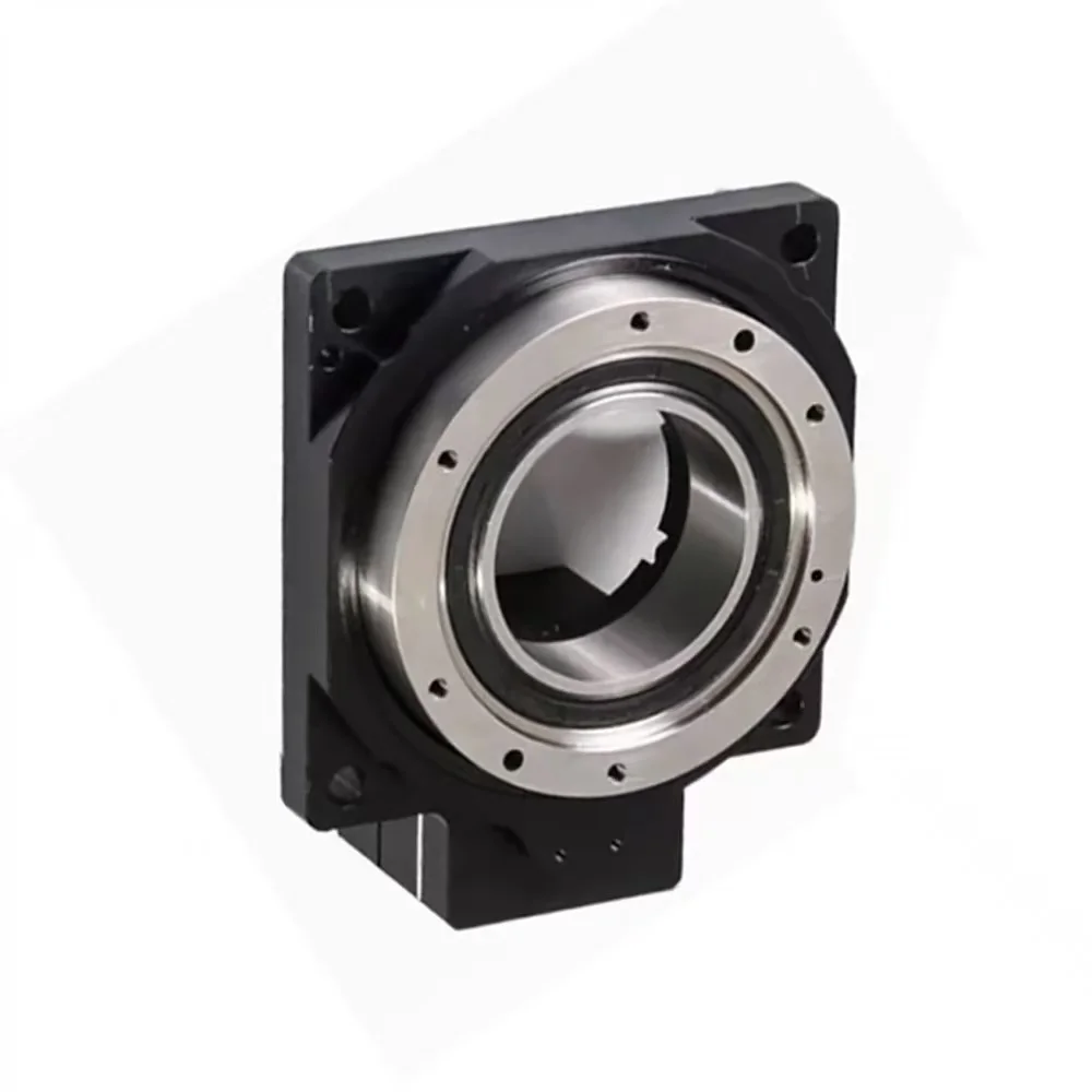 Precision Right Angle Rotary Indexing Disc Planetary Gearbox CNC Hollow Rotating Speed Reducers For CNC ODM Servo Motor