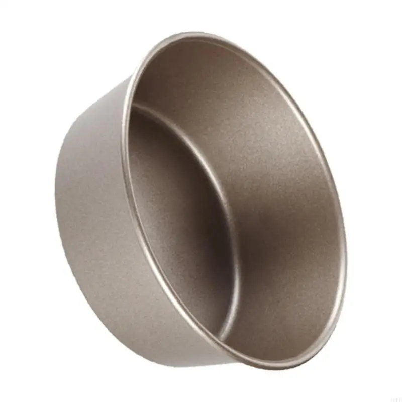 

J6PE Baking Pans Round Shaped Carbon Steel Texture Cake Pans for Baking Enthusiasts