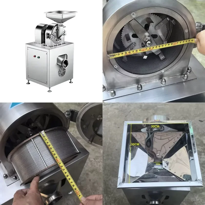 for German Design Commercial Dried Herb Ginger Moline Curry Chili Spice Grinding Turmeric Powder Grinder Salt Grinder