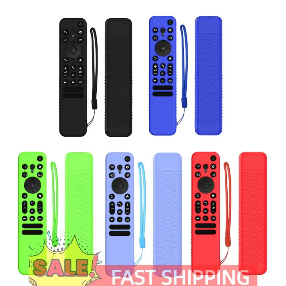 

Anti Slip Remote Control Cover Case Replacement Voice Remote Control Cover with Lanyard for Sony RMF-TX800U TX900U TX800C TX800P