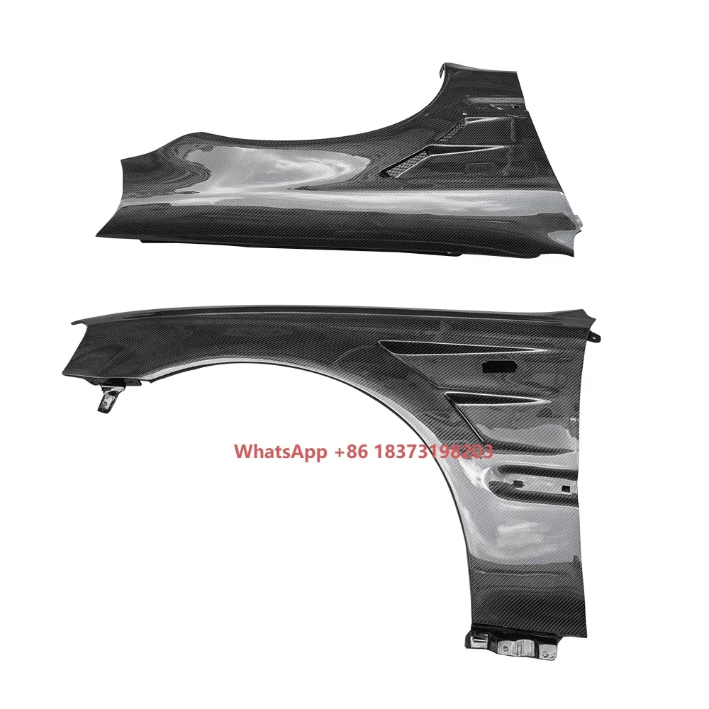 

Carbon Fiber Side Bumper Fender Vents Trim with Hole Auto Part for K8 99 1999-2000 Auto Tuning