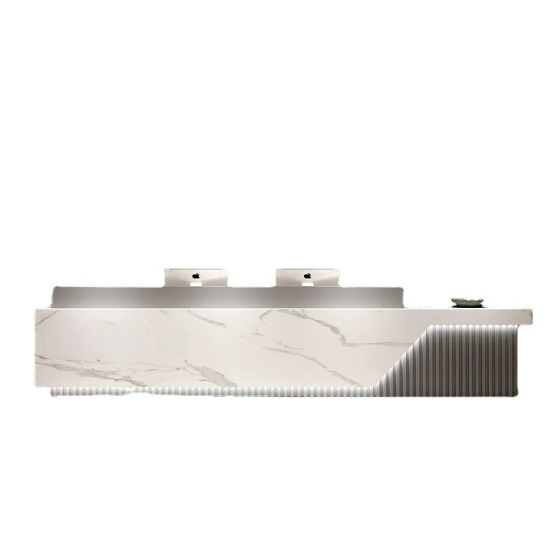 Company reception desk Simple modern beauty salon Hotel club Training institution