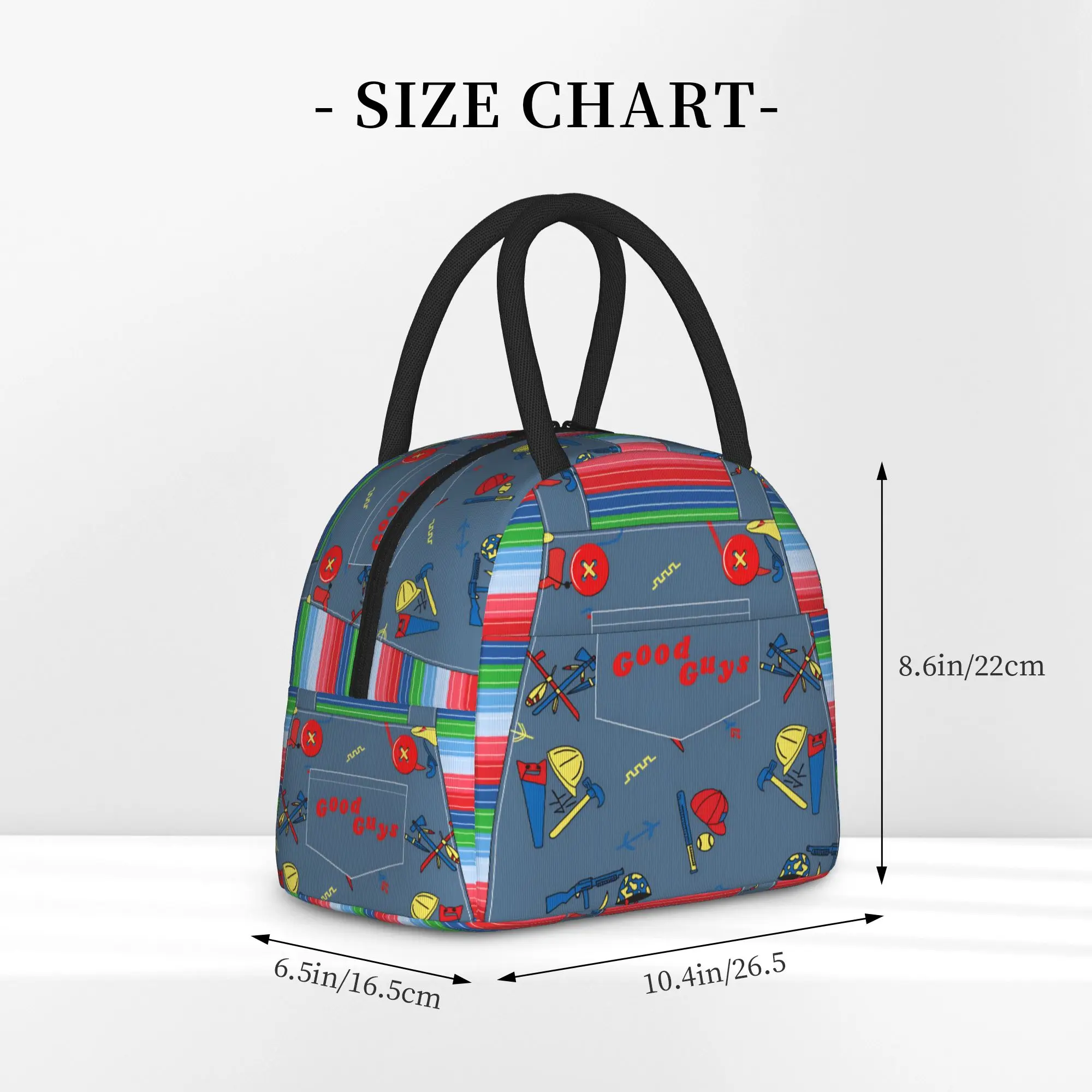 Danny Go Animated Programs Lunch Bag  Fun Lunch Box For Women School Portable Cooler Bag Oxford Graphic Thermal Lunch Bags