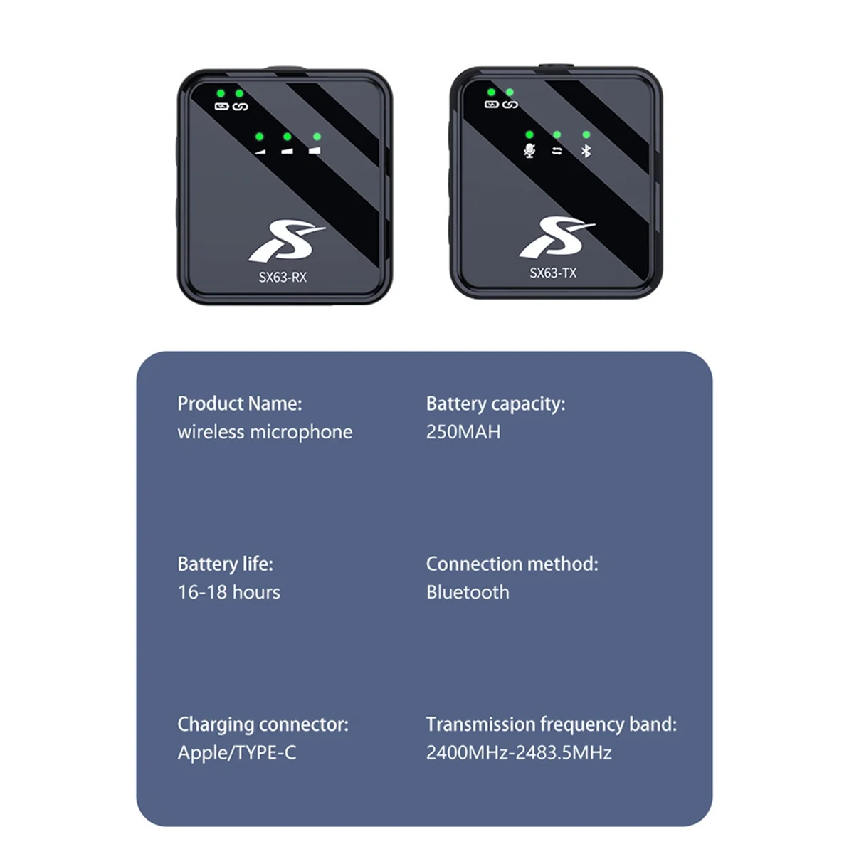 

【New User-Coupon!】Wireless Microphone