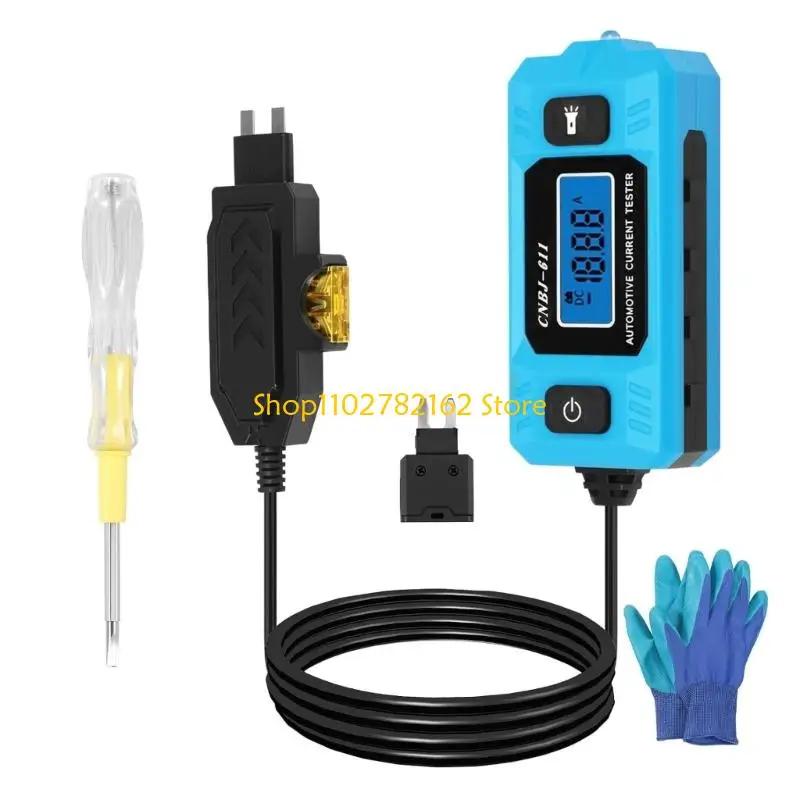 

547B Compacted Auto Fuses Tester With Rubber Coating Grip For Professional Mechanic