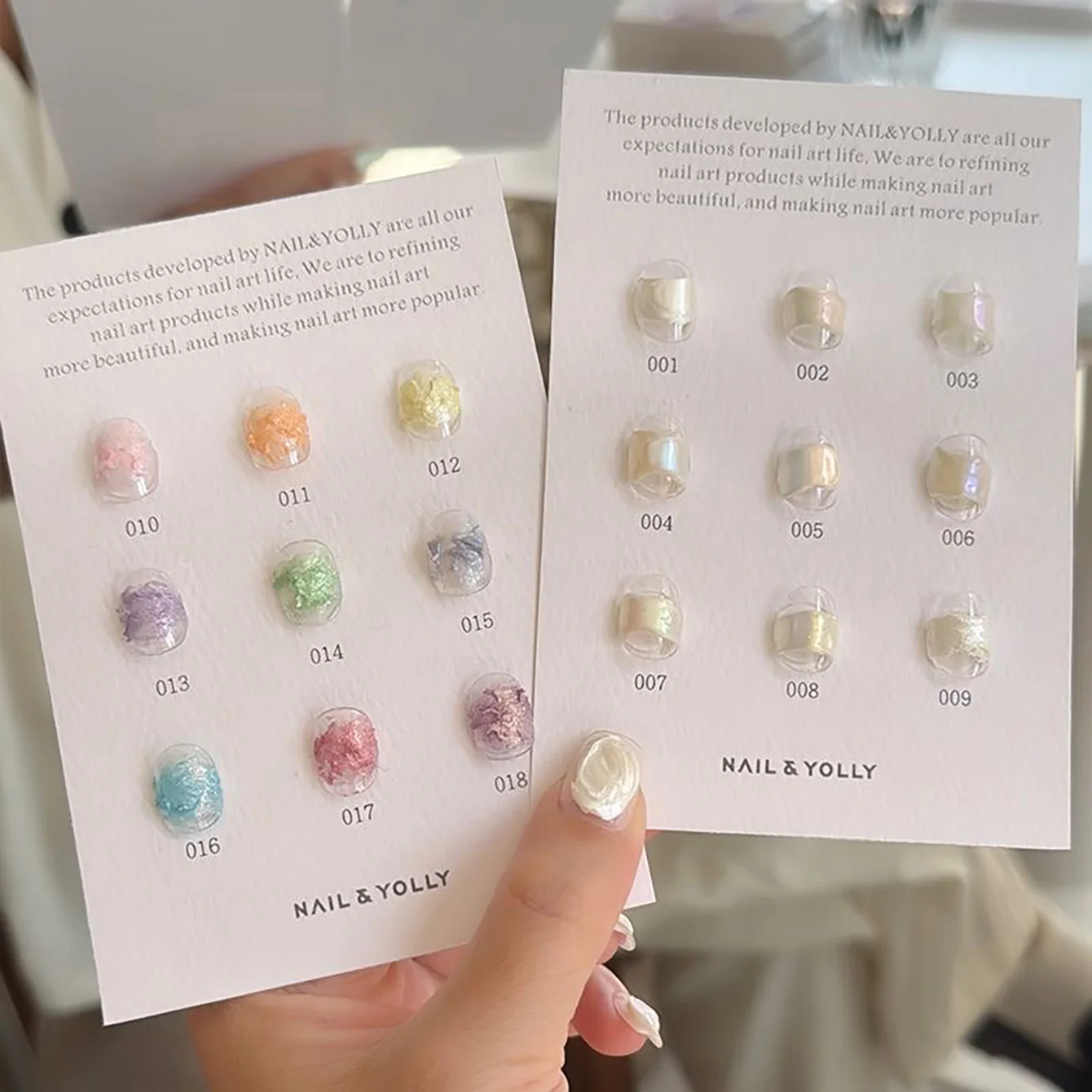 18-Color Fairy Cream Palette 2026 New Wash-Free Pearl Gel Micro-Sculpture Painted Texture Pearl Nail Gel