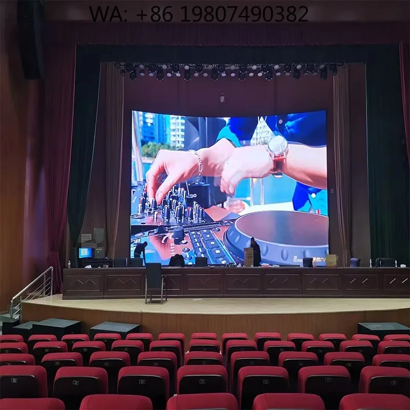 500x1000mm Full Color LED Display Screen, Quick Disassembly Fashion Panel for Indoor Outdoor Stage Rental Curved Visual Display